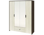 Шкаф для одежды и белья 4-х дверный ПМ-112.02 Размеры: 1817 x 600