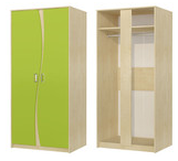 Шкаф для одежды МН-211-16 (85х183х62) Комби ― Мебель в Краснодаре