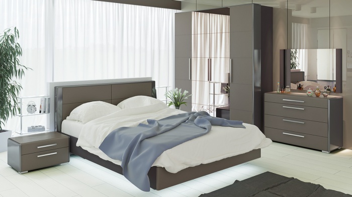 Спальня Наоми эффект парящей кровати ― Мебель в Краснодаре