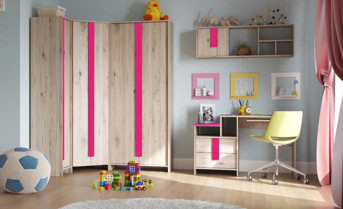 Детская мебель Скаут Фуксия ― Мебель в Краснодаре