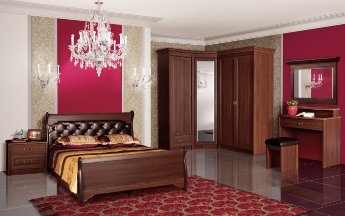 Спальня Флоренция Дуб Оксфорд ― Мебель в Краснодаре
