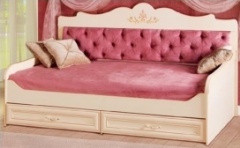 Алиса №550 Кровать с ящиками (ШхВхГ):  2090х1120х970 ― Мебель в Краснодаре