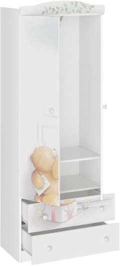 Шкаф комбинированный Тедди ТД-294.07.22  (Ш×Г×В): 684×406×1872 ― Мебель в Краснодаре