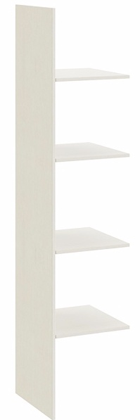 Комплект полок с перегородкой шкафа для одежды «Лючия» ТД-235.07.22-01  (Д×Г×В): 366×382×1718 ― Мебель в Краснодаре