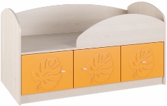 Маугли МДМ-1К Кровать Оранж (ШxГxВ):1440х742х765 ― Мебель в Краснодаре