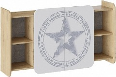 Шкаф навесной «Мегаполис» ТД-315.15.11  (Ш×Г×В): 1210×290×656 ― Мебель в Краснодаре