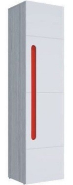 «Палермо-Юниор» Пенал Красный  Ш × В × Г 536х2110х445 мм ― Мебель в Краснодаре