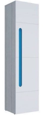 «Палермо-Юниор» Пенал Синий  Ш × В × Г 536х2110х445 мм ― Мебель в Краснодаре