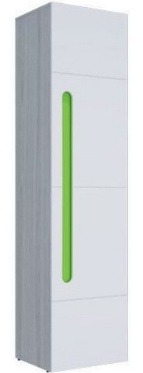 «Палермо-Юниор» Пенал Зелёный  Ш × В × Г 536х2110х445 мм ― Мебель в Краснодаре