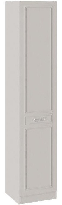 Шкаф для белья с 1 глухой дверью левый Сабрина СМ-307.07.210L  Кашемир (Ш×Г×В): 449×457×217 ― Мебель в Краснодаре