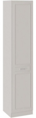 Шкаф для белья с 1 глухой дверью левый Сабрина СМ-307.07.210L  Кашемир (Ш×Г×В): 449×457×217