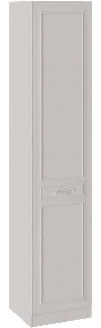 Шкаф для белья с 1 глухой дверью правый Сабрина СМ-307.07.210R  Кашемир (Ш×Г×В): 449×457×2171 ― Мебель в Краснодаре