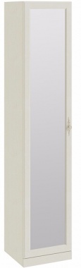 Шкаф для белья с 1-ой зеркальной дверью «Лючия» СМ-235.21.02 (Ш×Г×В): 447×429×2161