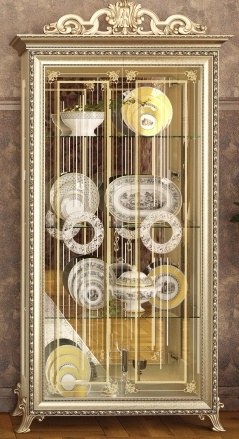 Версаль ГВ-02 Шкаф 2-х дверный Без Короны (ШхГхВ): 1070х477х2280 ― Мебель в Краснодаре