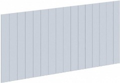 Панель пристенная	СКАЙ (Голубая) ПП_60-121  (Ш×В): 1210×600 ― Мебель в Краснодаре