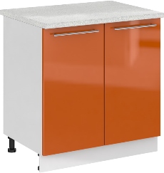 Кухня Олива ШН 800 Шкаф нижний Оранж ― Мебель в Краснодаре