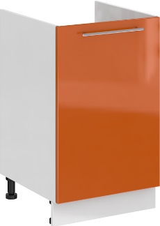 Кухня Олива ШНМ 500 Шкаф нижний мойка Оранж ― Мебель в Краснодаре