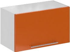 Кухня Олива ШВГ 600 Шкаф верхний горизонтальный Оранж
