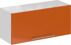 Кухня Олива ШВГ 800 Шкаф верхний горизонтальный Оранж