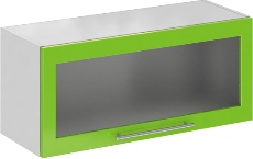 Кухня Олива ШВГС 800 Шкаф верхний горизонтальный Зелёный