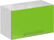 Кухня Олива ШВГ 600 Шкаф верхний горизонтальный Зелёный ― Мебель в Краснодаре