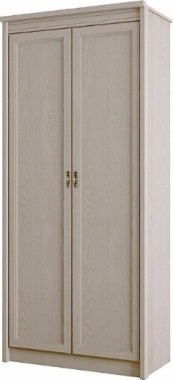 Флоренция 640 шкаф для одежды 2-дверный Дуб Гарвард (ШхВхГ):  961х2130х461