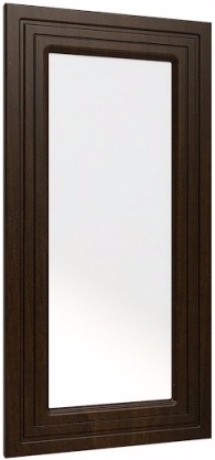 Монблан МБ-12 Зеркало Венге/Орех Шоколадный Ш600 х Г32 х В1200 ― Мебель в Краснодаре