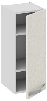 Шкаф верхний (Синга (Крем)) В_72-30_1ДР Размеры (Ш×Г×В): 300×323×720 ― Мебель в Краснодаре