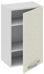 Шкаф верхний (Синга (Крем)) В_72-40_1ДР Размеры (Ш×Г×В): 400×323×720 ― Мебель в Краснодаре