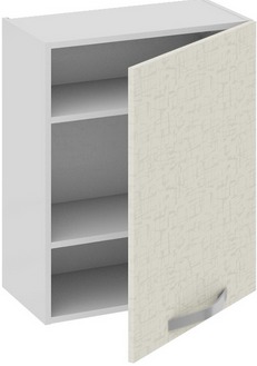 Шкаф верхний (Синга (Крем)) В_72-60_1ДР Размеры (Ш×Г×В): 600×323×720