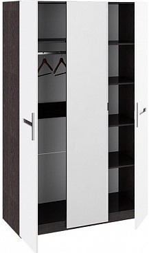 Шкаф комбинированный с 3-мя дверями Фьюжн ТД-260.07.43   (Ш×Г×В): 1343×580×2181 ― Мебель в Краснодаре
