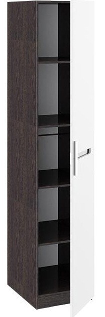 Шкаф для белья с 1-ой дверью Фьюжн ТД-260.07.01  (Ш×Г×В): 447×583×2181 ― Мебель в Краснодаре