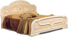 Кровать 2-х спальная (1,6 м), с 2-мя спинками, с подъемным механизмом 112/51(2М)[3]  1840 х 2110 х 1080 ― Мебель в Краснодаре