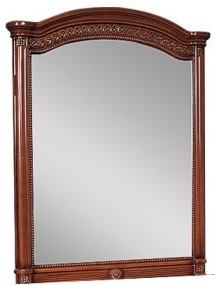 Зеркало КЗ-1[1] Карина 3 Орех 880х1110 ― Мебель в Краснодаре
