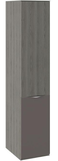 Шкаф для белья с 1 дверью ЛКП Либерти СМ-297.07.013  (Ш×Г×В): 451×600×2188 ― Мебель в Краснодаре