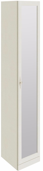 Шкаф торцевой с 1-ой зеркальной дверью «Лючия СМ-235.07.09 (Ш×Г×В): 428×580×2161 ― Мебель в Краснодаре