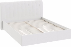 Двуспальная кровать с мягкой спинкой «Адель» СМ-300.01.13(1) (Ш×Г×В): 1760×2190×1020 ― Мебель в Краснодаре