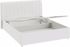 Двуспальная кровать с мягкой спинкой с подъемным механизмом «Адель» СМ-300.01.13(5) (Ш×Г×В): 1760×2190×1020 ― Мебель в Краснодаре