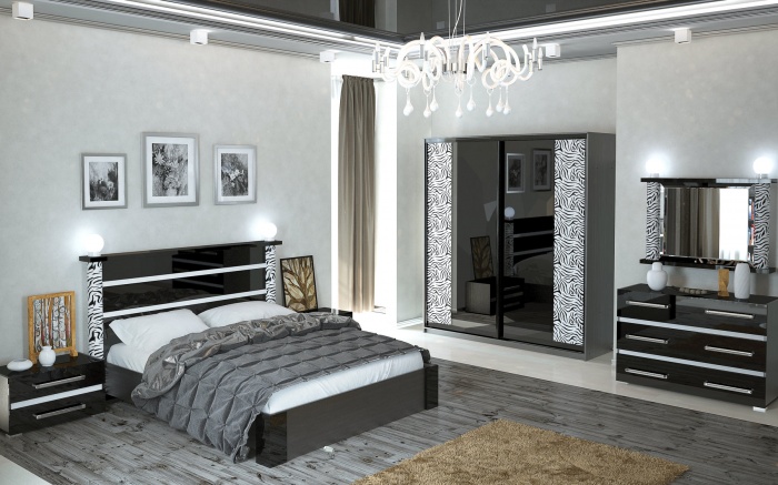 Спальня Сан-Ремо ― Мебель в Краснодаре