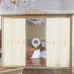 Версаль СВ-02 Шкаф 6-ти дверный без короны (ШхГхВ): 2830х695х2340  