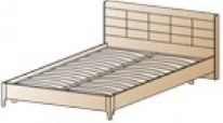 Кровать КР-2071 (1,2х2,0) 1150(370*)х1305х2080мм ― Мебель в Краснодаре