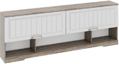 Шкаф настенный «Прованс» ТД-223.12.21 (Ш×Г×В): 2044×295×728 ― Мебель в Краснодаре