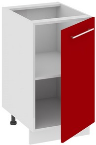 Шкаф нижний (АССОРТИ (Вишня)) Н_72-45_1ДР Размеры (Ш×Г×В): 450×582×822