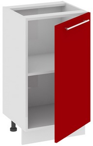 Шкаф нижний нестандартный (АССОРТИ (Вишня)) Нн_72-45_1ДР Размеры (Ш×Г×В): 450×432×822