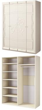 Шкаф для одежды МН-218-03  ШВГ 160 х 208 х 62 см ― Мебель в Краснодаре