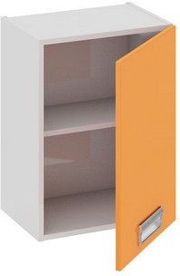 Шкаф верхний (правый) (БЬЮТИ (Оранж)) В_60-45_1ДР(Б) Размеры (Ш×Г×В): 450×323×600