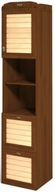 Шкаф-пенал для книг ИД 01.81  Г450хШ480хВ2199мм