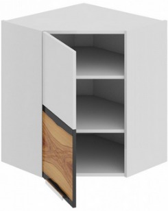 Шкаф верхний угловой с углом 45° (левый)	 ВУ45_72-(40)_1ДР(А) Фэнтези (Вуд) (Ш×Г×В): 600×600×720 ― Мебель в Краснодаре