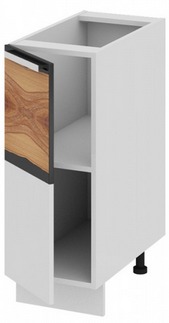 Шкаф нижний (левый) Н_72-30_1ДР(Б) Фэнтези (Вуд) (Ш×Г×В): 300×582×822 ― Мебель в Краснодаре