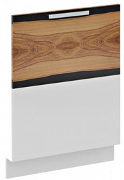 Фасад для посудомоечной машины ФПМ_72-60 Фэнтези (Вуд) (Ш×Г×В): 600×16×816 ― Мебель в Краснодаре